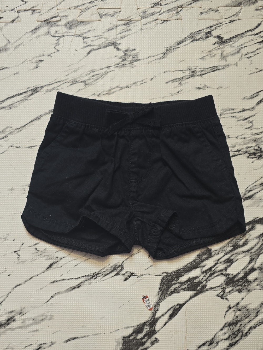 The Children's Place Black Girls' Knit Waist Shorts